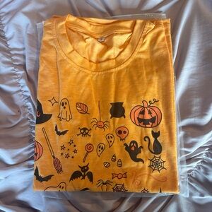 Halloween Women T-Shirt - Orange